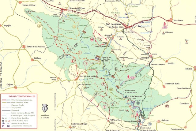 mapa cañon rio lobos 2