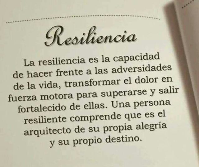 resilencia